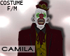 Terror Clown Costume F/M