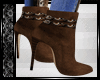 *LY* Brown Snake Boots