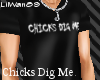 blk Chicks Dig Me. VNeck