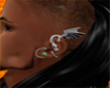 ~I~Dragon earring M lf