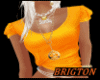 (BRIGTON) Orange Top