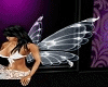wings butterfly neon