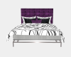Purple Bed w/ Pillows