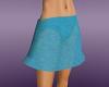 Frilly Skirt Aqua Blue