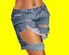 old jean shorts