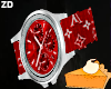Red Icy Supremey Watch