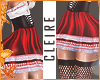 !C♔Little Red Skirt! L