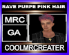 RAVE PURPE PINK HAIR