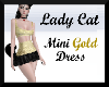 LC Mini Gold Dress