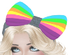 Child Rainbow Hairbow