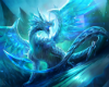 Beautiful Blue Dragon