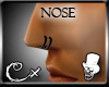 [CX]Nose rings black L
