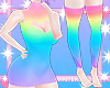 x❄ |Rainbow ThighHighs