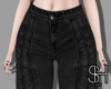 SH - Ruched Baggy Black