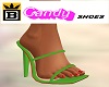 (B) Candi Green Heels