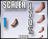 Foot Scaler Resizer 170%