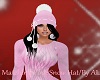AL/  Pink Snow  Hat