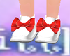 KID WHITE SHOES WITH BOW