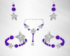 Josie 5Pc Purple Set