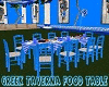 Greek Taverna Food Table