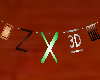 Z Banner 2 Mesh 3D