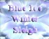 Blue Ice Winter sleigh