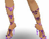 [69]purple heels