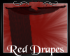 -A- Drapes Red