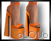 .L. Bek Heels Orange