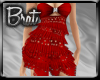 [B] Flutter Lace Red