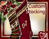 Custom Stocking - JC