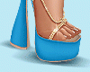 Chic Blue Heels