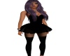 {LS} BLK Santa Dress