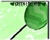 {Sp} Green lollypop ;3