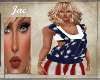J~LADY PATRIOTIC OVERALL
