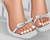 Iggy White Heels