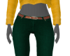 Jeans Sweaterfit mustard