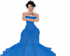 Blue evening dresses