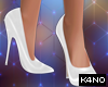K4-Elite Heels White