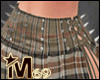 M69 Brown Plaid Skirt