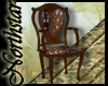 ~NS~ Fur Antique Chair