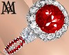 *Ruby&Diamond Ring/L