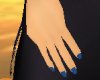 (SDJS) blue nails