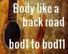 Body like a back road
