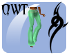 QWT Pants Sea Green