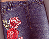 Floral Jeans