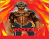 Hot fireman sticker