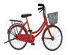 Bicycle touring red