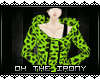 M` Green Leopard Hoodie