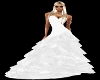 {LA} White ruffle dress